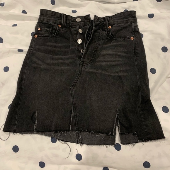 NWOT & DENIM SKIRT - Picture 1 of 4